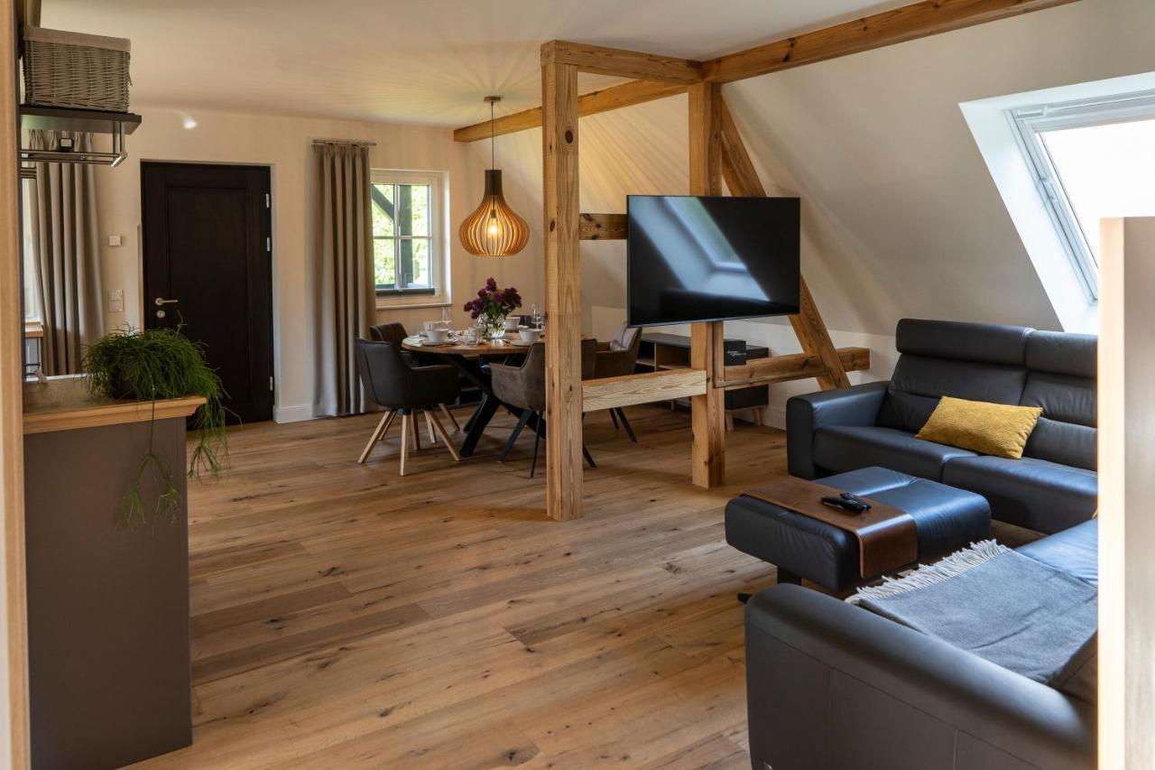 Spreewald Chalet Wohnung Бург Екстериор снимка